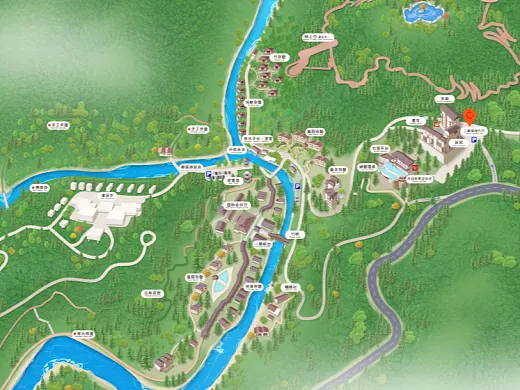 肃州结合景区手绘地图智慧导览和720全景技术，可以让景区更加“动”起来，为游客提供更加身临其境的导览体验。